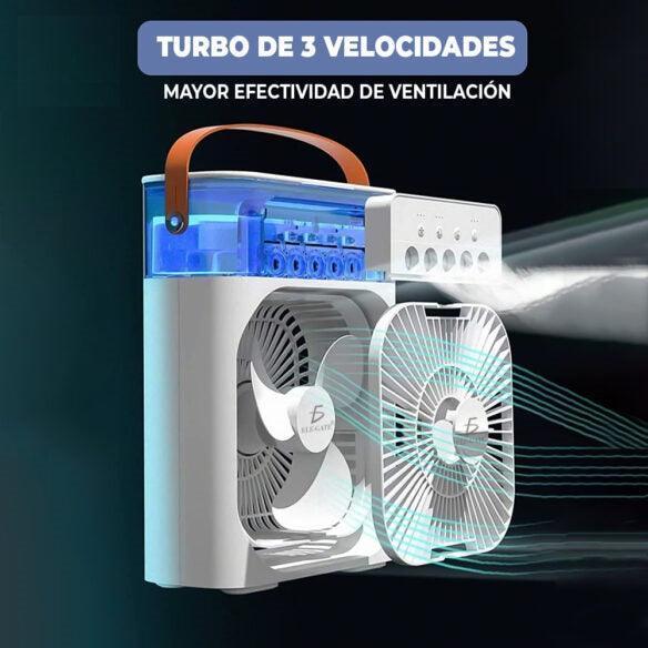 Ventilador con Humidificador - Frescura y Confort